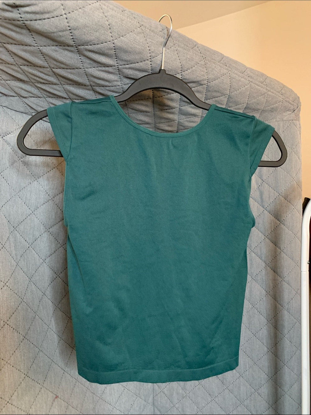 Target Teal Backless Cap Sleeve Tee - Short Sleeve Women's Top